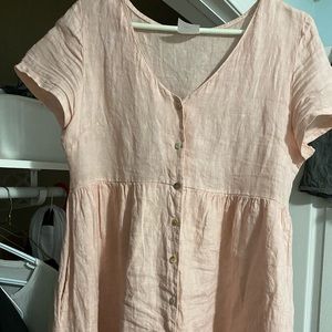 Jilly Box Hampton Linen Dress